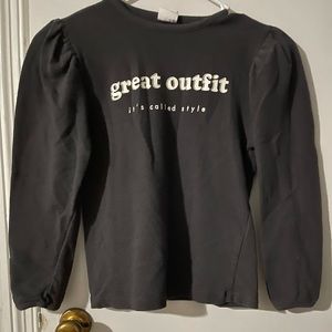 Zara. Girls fashion shirt. Size 10.